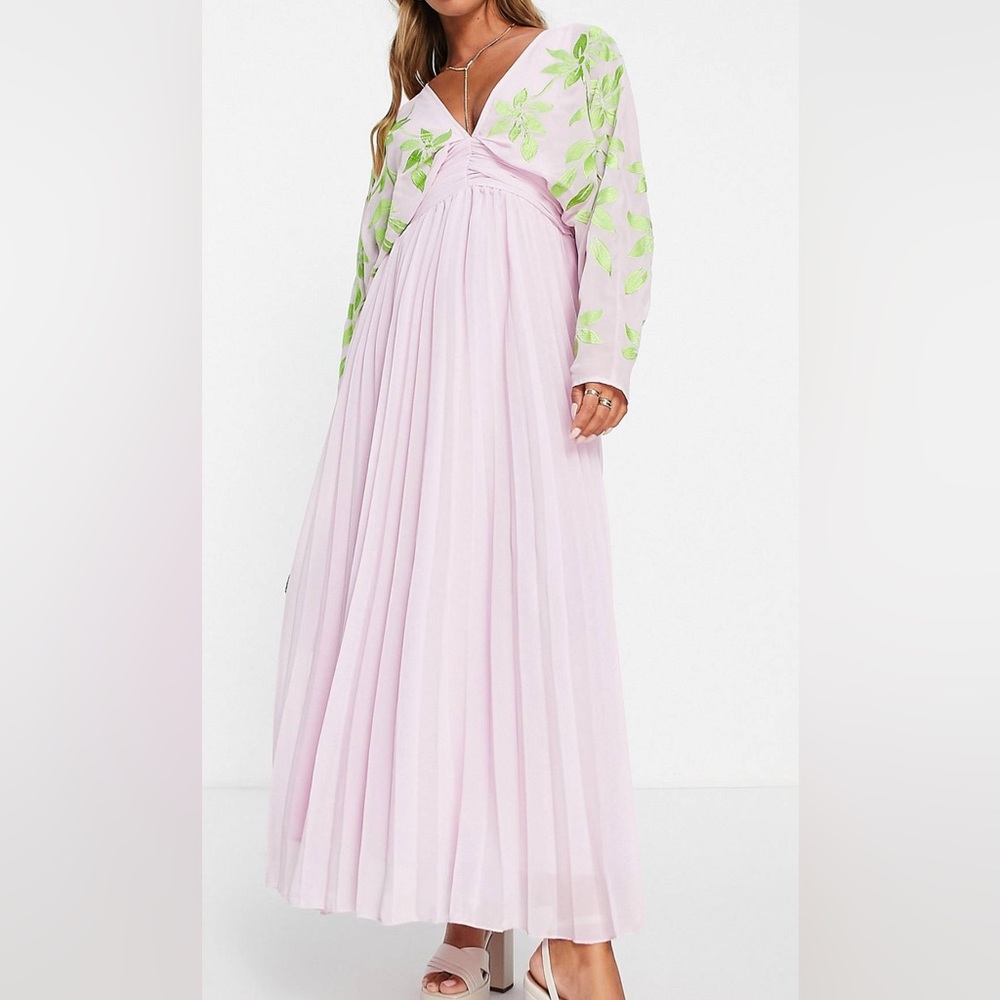 ASOS Embroidered Formal Dress